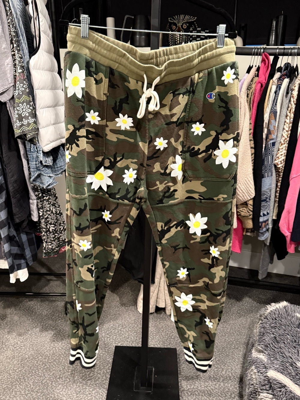 RARE Todd Snyder x Mark McNairy x Champion fatigue camo sweatpants Sz L